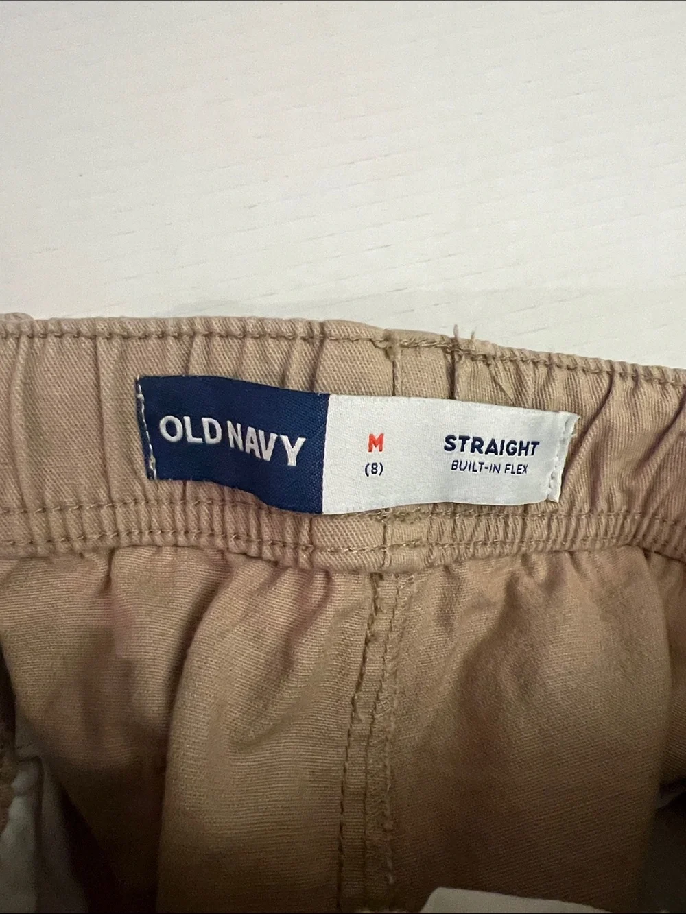 Boy’s Casual Drawstring Pants - Khaki